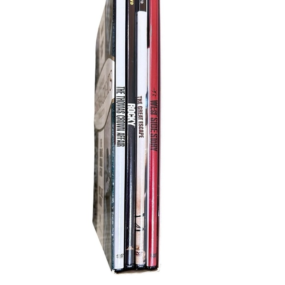 Cinema Greats Collection 4 DVD Rocky/West Side Story/Great Escape/crown affair - Picture 4 of 4